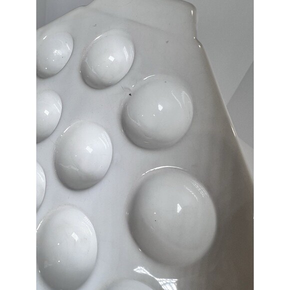 Provolone‎ Or Escargot Bake Dish W/Capacity For 19 Microwave & Oven Artesanal - Picture 4 of 16